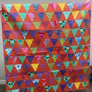 Handmade Patterned Quilt